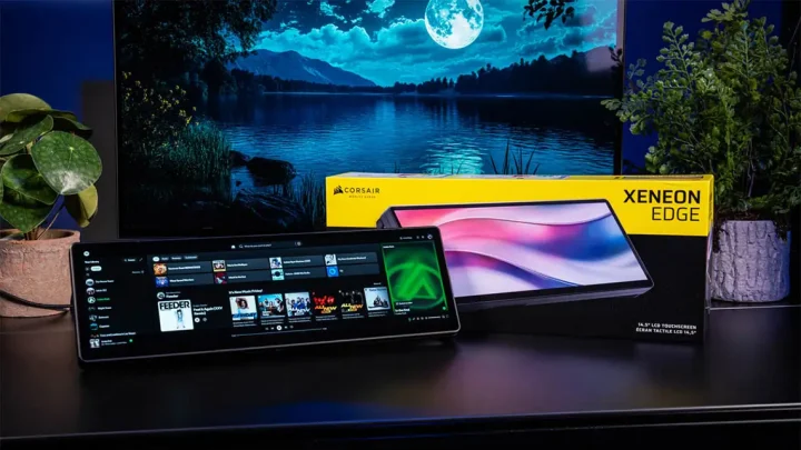 Corsair Xeneon Edge – innovativ touchskärm för både chassi och skrivbord