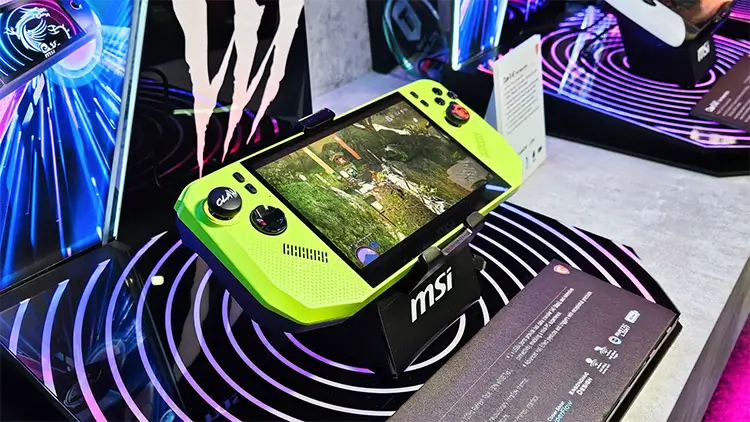 Snart släpps MSI Claw A8 – kraftfull handhållen spelmaskin med AMD Ryzen Z2 Extreme