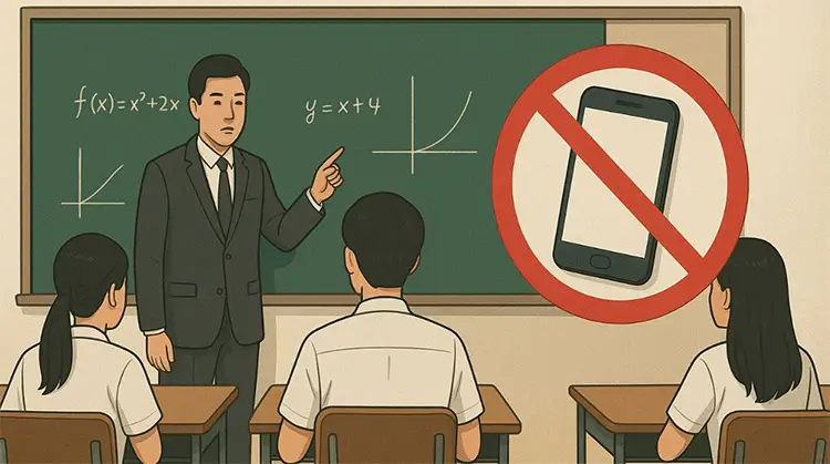 Nytt mobilförbud i sydkoreanska klassrum väcker debatt