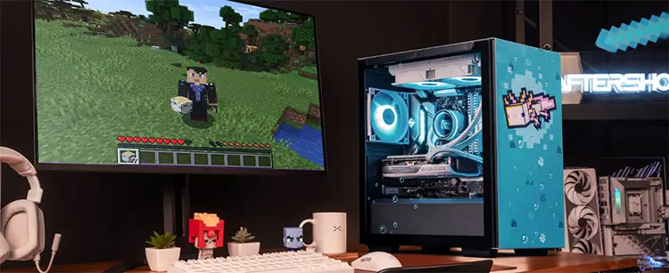 Aftershock släpper Minecraft-datorer – en blockig dröm för gamers