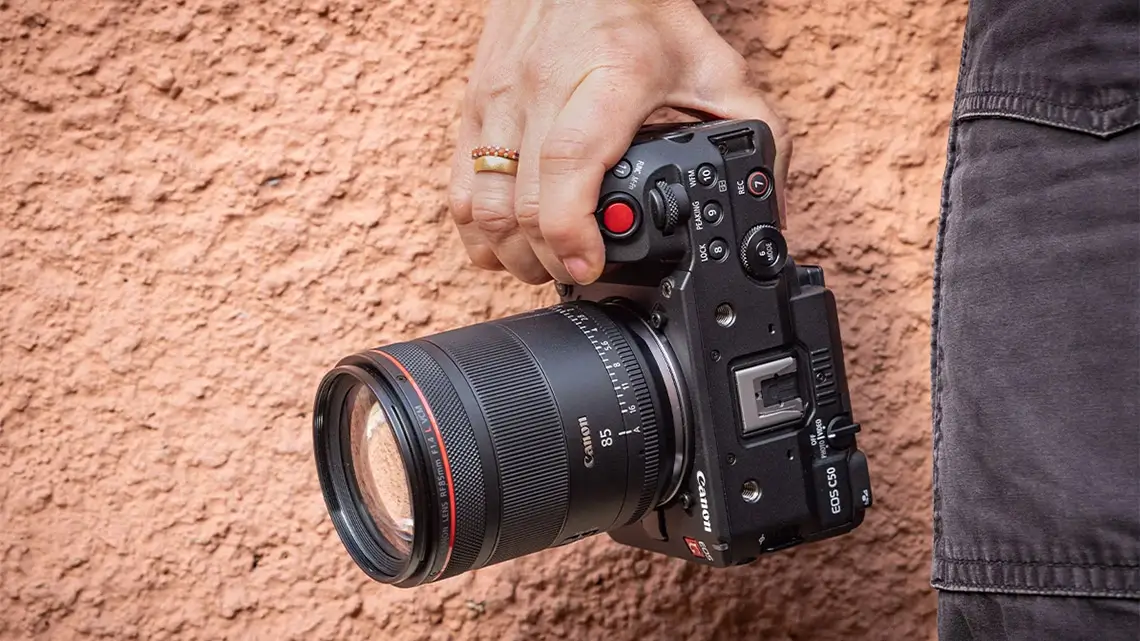 Canon EOS C50: Canons mest kompakta cinekamera med 7K RAW