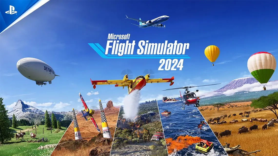 Microsoft Flight Simulator 2024 gör en oväntad landning på PlayStation 5 i december