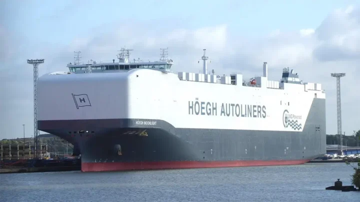 Höegh Moonlight: Volvos nya megafartyg ska kunna transportera 9 100 bilar