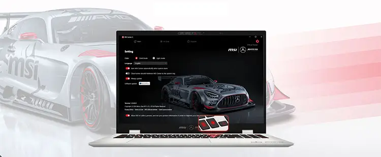 MSI och Mercedes-AMG lanserar lyxlaptop med AI i fokus