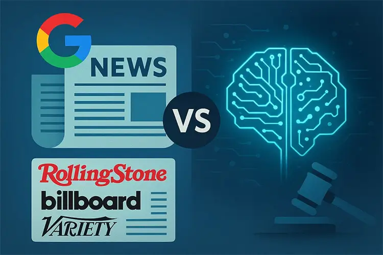 Google stäms av Rolling Stone-ägaren för AI-sammanfattningar