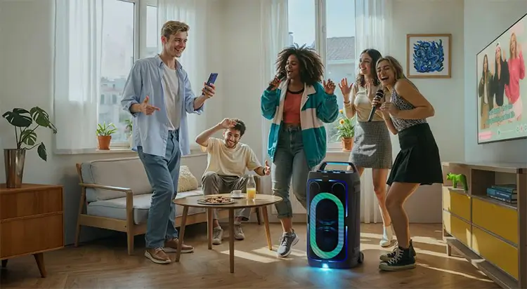 Samsung lanserar nya Sound Tower – portabel partyhögtalare i toppklass