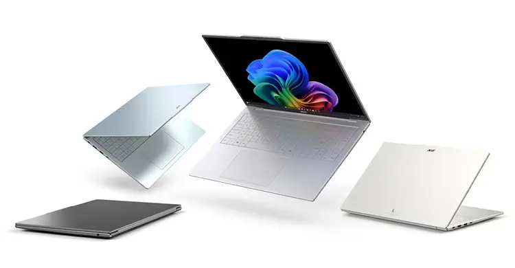 Acer lanserar Swift Air 16 – ultralätt Copilot+ för mobila proffs