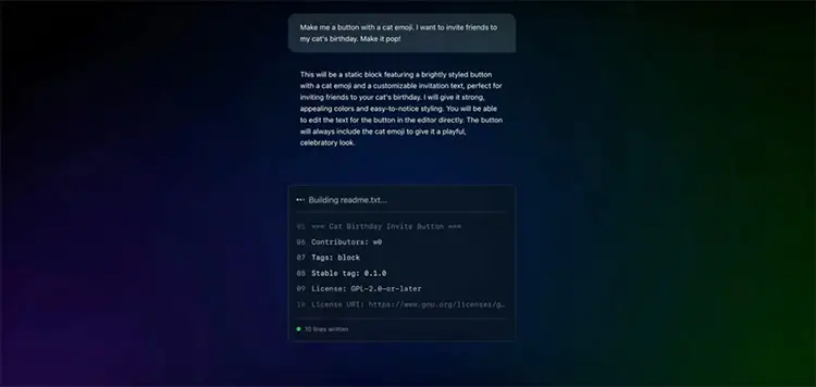 WordPress lanserar Telex – nytt AI-verktyg för att bygga webbplatser