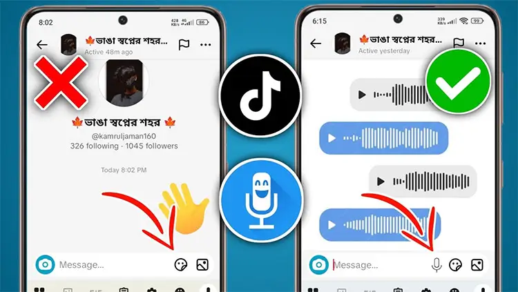 TikTok utökar funktioner – nu kan användare skicka röstmeddelanden och bilder