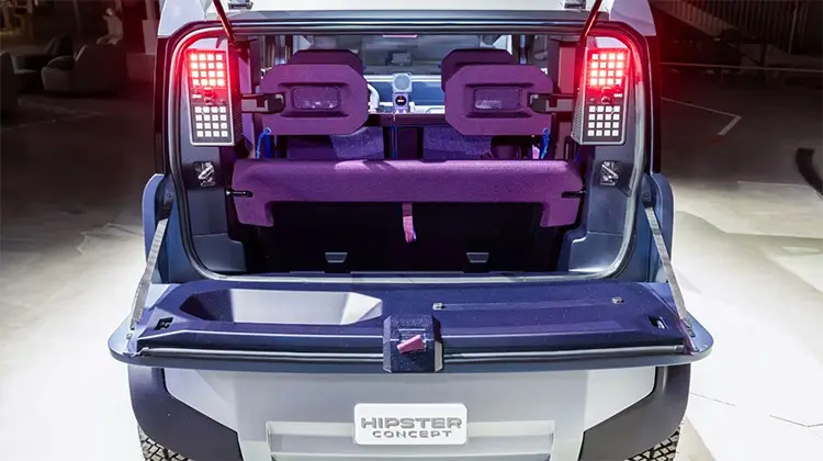 Dacia presenterar Hipster Concept – en minimal elbil för vardagslivet