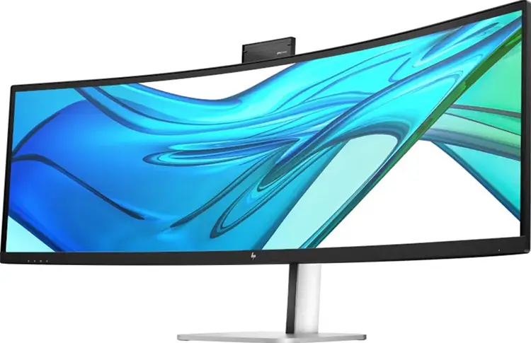 HP presenterar två nya skärmar för effektivt arbete – en ultrabred konferensskärm och en portabel resekompis
