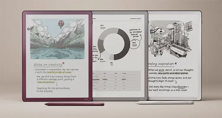 Amazon lanserar nya Kindle Scribe – nu med färg och AI