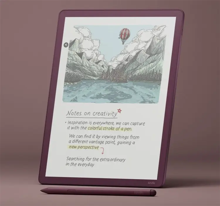 Amazon lanserar nya Kindle Scribe – nu med färg och AI
