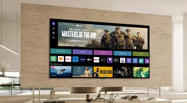 WebOS 25 rullar ut till äldre LG-TV-apparater