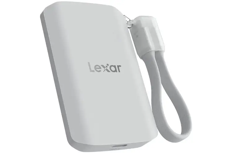 Lexar ES5: Tålig SSD med magnetfäste för mobilen