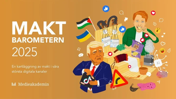 Maktbarometern 2025: Vem dominerar digitalt i Sverige?