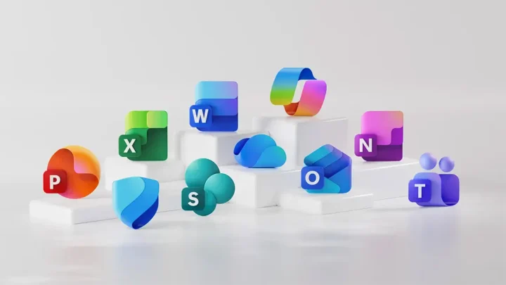 Microsoft lanserar nya färgglada ikoner för Office