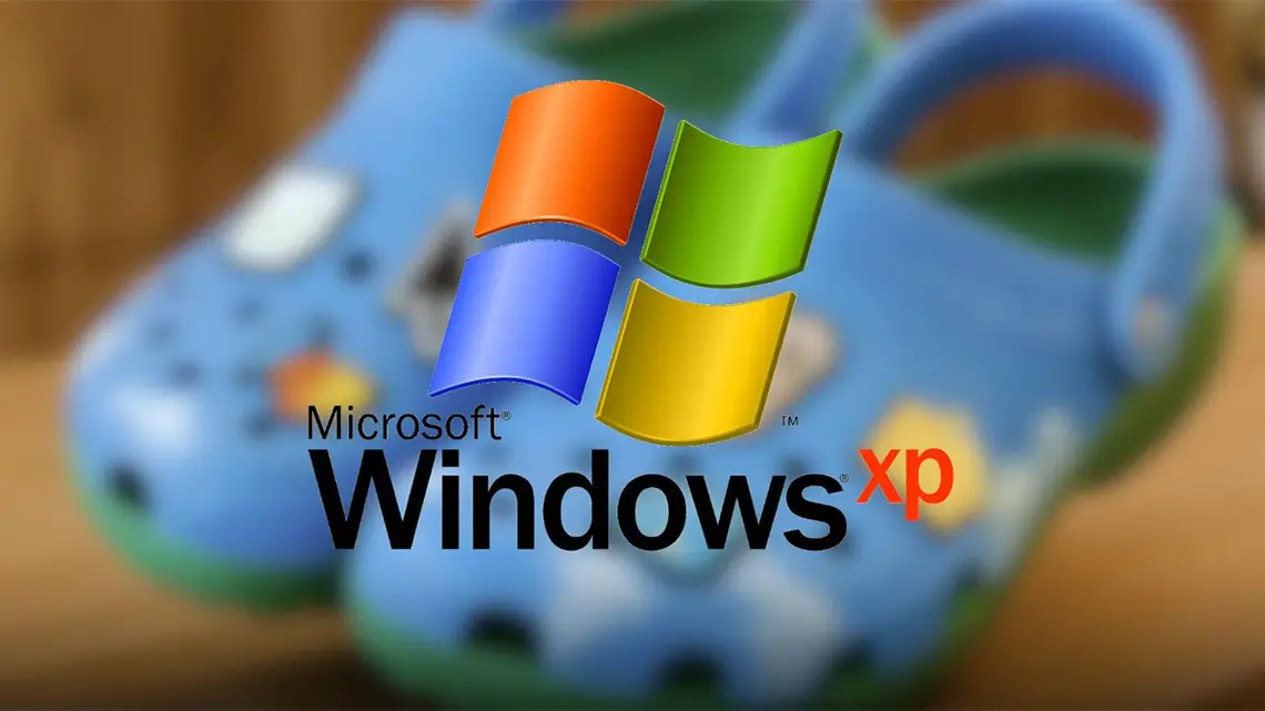 Microsoft släpper unika Windows XP-Crocs – men bara via lotteri